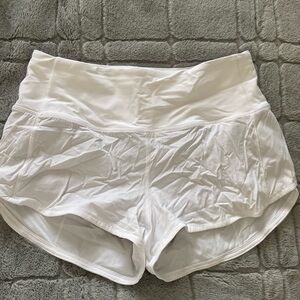 lululemon high rise speed up 2.5 shorts